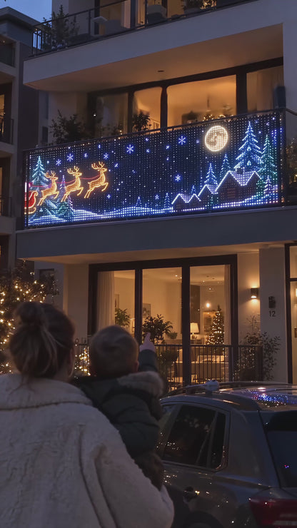 MagiczneŚwiatełka – Inteligentna kurtyna LED